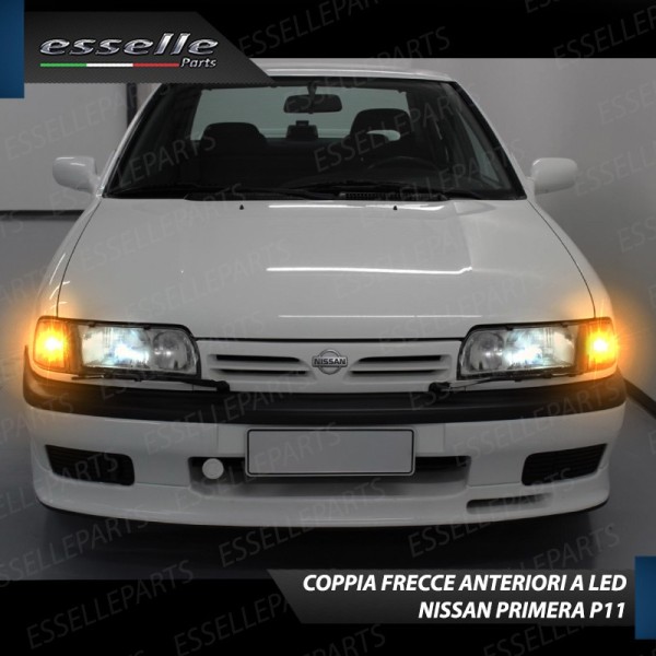 Coppia Frecce Anteriori P21W 35 LED Canbus Nissan Primera I