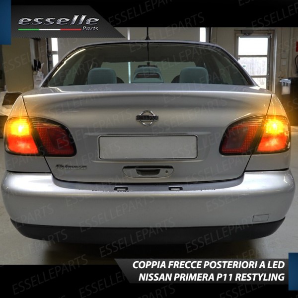 Coppia Frecce Posteriori PY21W 35 LED Canbus Nissan Primera II
