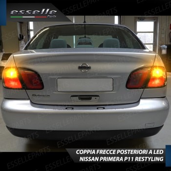 Coppia Frecce Posteriori PY21W 35 LED Canbus Nissan Primera II