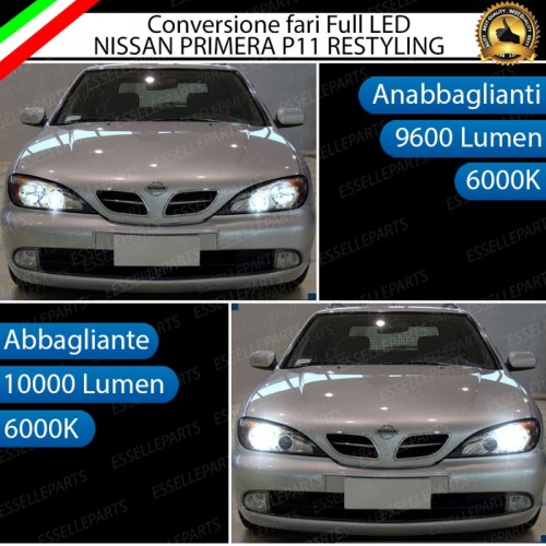 Lampade a Led H7 H1 6000K Canbus Nissan Primera 2 6000K