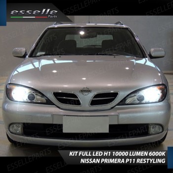 Conversione Fari Full LED per Nissan Primera MK2 6000K Bianco Ghiaccio Canbus