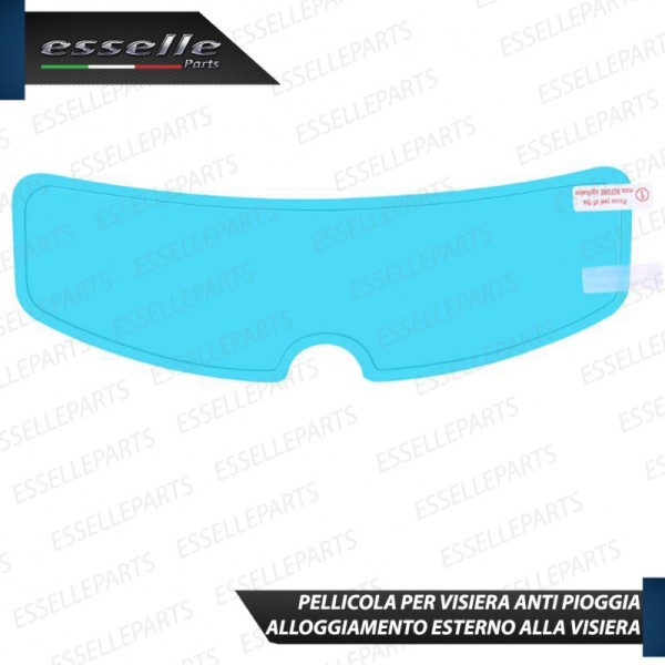 Set Pellicole Per Casco adesive Anti PioggiaAnti Appannamento Trasparenti per Aprilia