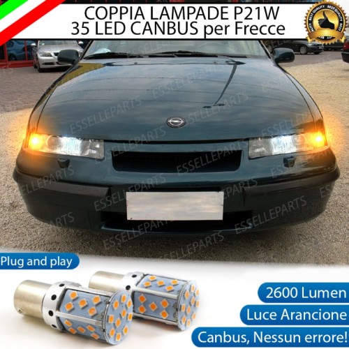 Coppia Frecce Anteriori P21W 35 LED Canbus Opel Calibra