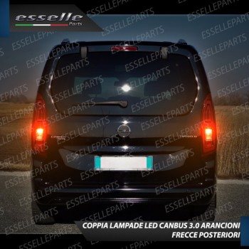 Coppia Frecce Posteriori PY21W 24 LED Canbus 3.0 per OPEL COMBO F