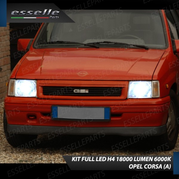 Kit Full LED H4 18000 LUMEN per Opel Corsa A