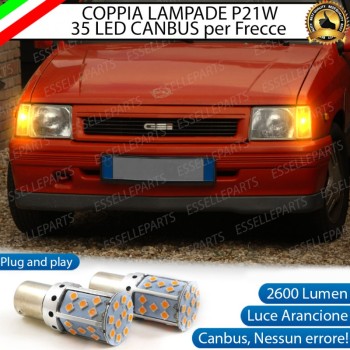 Coppia Frecce Anteriori P21W 35 LED Canbus Opel Corsa A Coppia Frecce Anteriori P21W 35 LED Canbus Opel Corsa A