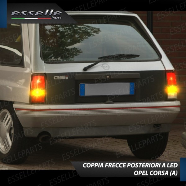 Coppia Frecce Posteriori P21W 35 LED Canbus Opel Corsa A