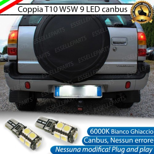 Luci targa 9 LED Canbus Opel Frontera