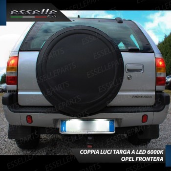 Luci targa 9 LED Canbus Opel Frontera Luci targa 9 LED Canbus Opel Frontera