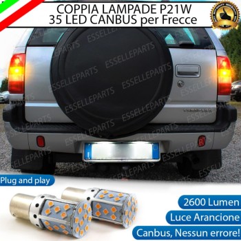 Coppia Frecce Posteriori P21W 35 LED Canbus Opel Frontera Coppia Frecce Posteriori P21W 35 LED Canbus Opel Frontera