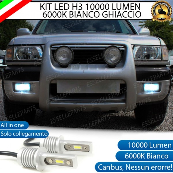 Kit Full LED H3 10000 Lumen Fendinebbia Opel Frontera