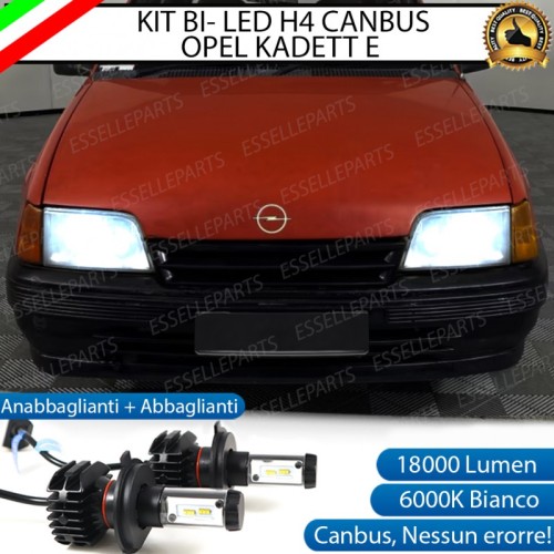 Kit Full LED H4 18000 LUMEN per Opel Kadett