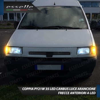 Coppia Frecce Anteriori PY21W 35 LED Canbus Peugeot Expert