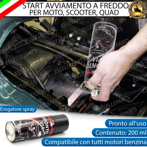 Avviamento Motore A Freddo Spray Starter Motori 200 ML Etere per Kymco