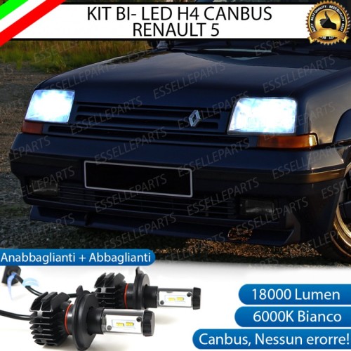 Kit Full LED H4 18000 LUMEN per Renault 5
