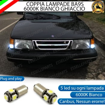 Luci posizione BA9S 5 LED Saab 900 I