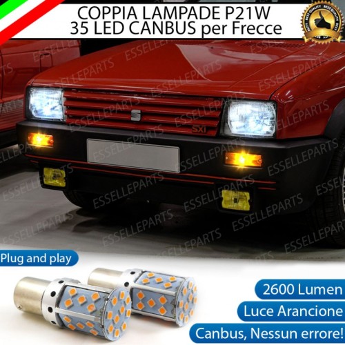 Coppia Frecce Anteriori P21W 35 LED Canbus Seat Ibiza I