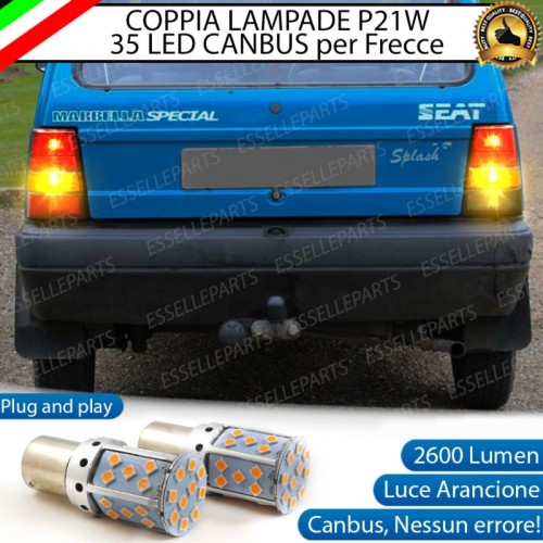 Coppia Frecce Posteriori P21W 35 LED Canbus Seat Marbella