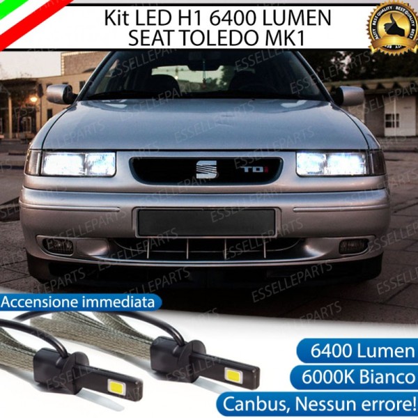 Kit Full LED H1 Anabbaglianti 6400 LUMEN Seat Toledo 1