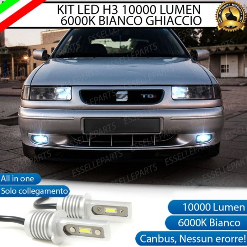 Kit Full LED H3 10000 Lumen Fendinebbia Seat Toledo 1