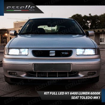 Conversione Fari Full LED per Seat Toledo 1 6000K Bianco Ghiaccio Canbus