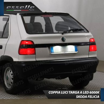 Luci targa 5 LED Canbus Skoda Felicia