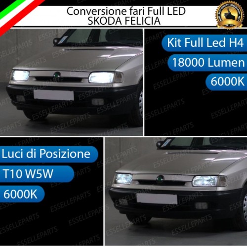 Conversione Fari Full LED 18000LM + 330LM