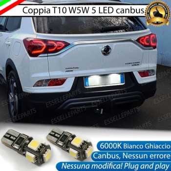 Luci targa 5 LED Canbus SSANGYONG KORANDO IV