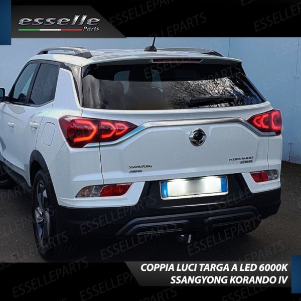 Luci targa 9 LED Canbus SSANGYONG KORANDO IV