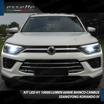 Kit Full LED Abbaglianti H1 10000 LUMEN SSANGYONG KORANDO IV