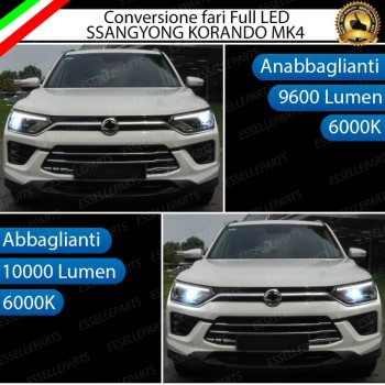 Conversione Fari Full LED SSANGYONG KORANDO IV