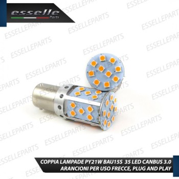 Coppia Frecce Anteriori PY21W 35 LED Canbus SSANGYONG KORANDO IV