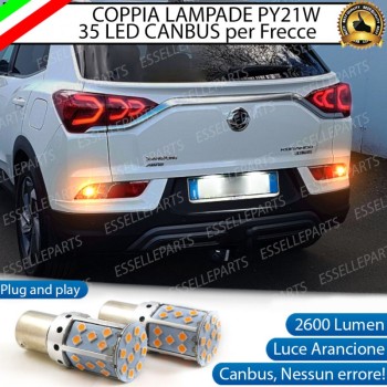 Coppia Frecce Posteriori PY21W 35 LED Canbus SSANGYONG KORANDO IV