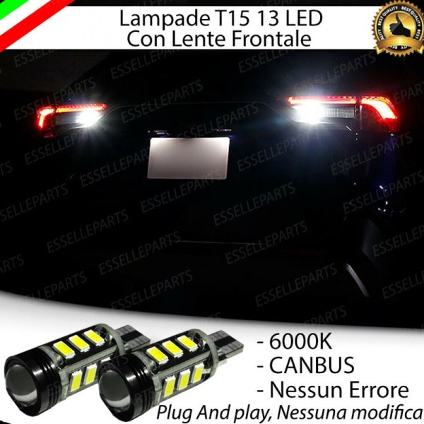 Luci Retromarcia T15 13 LED 6000K Suzuki Across