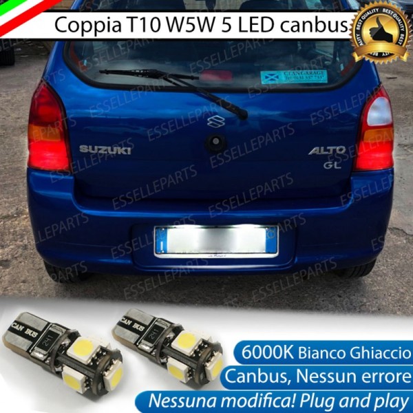 Luci targa 5 LED Canbus Suzuki Alto VI