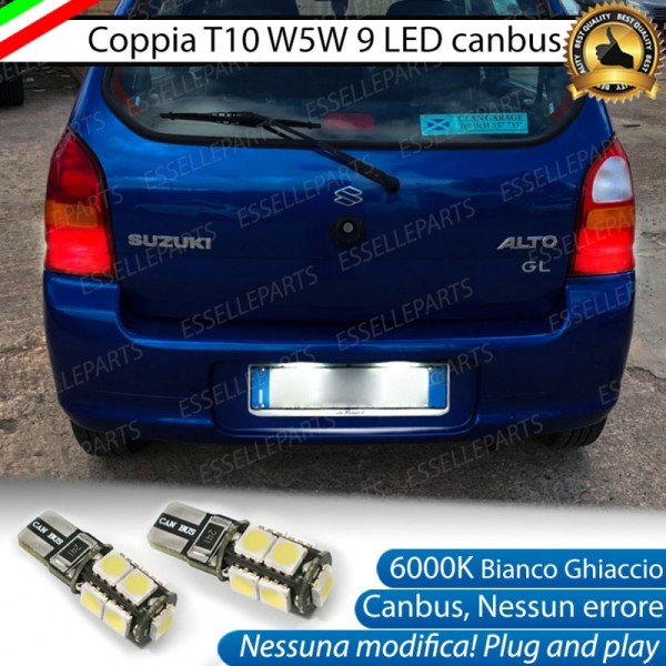 Luci targa 9 LED Canbus Suzuki Alto VI