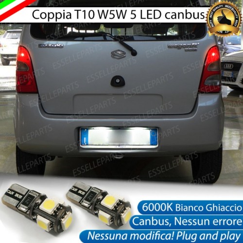 Luci targa 5 LED Canbus Suzuki Wagon R+