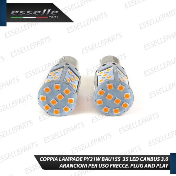 Coppia Frecce Anteriori PY21W 35 LED Canbus Suzuki Wagon R+