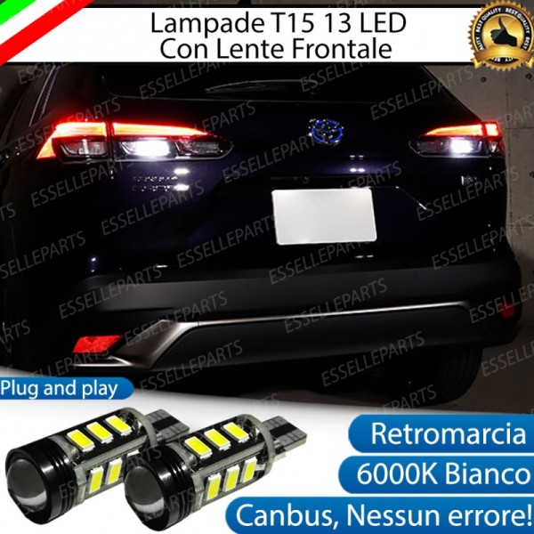 Luci Retromarcia T15 13 LED 6000K Toyota Corolla Cross