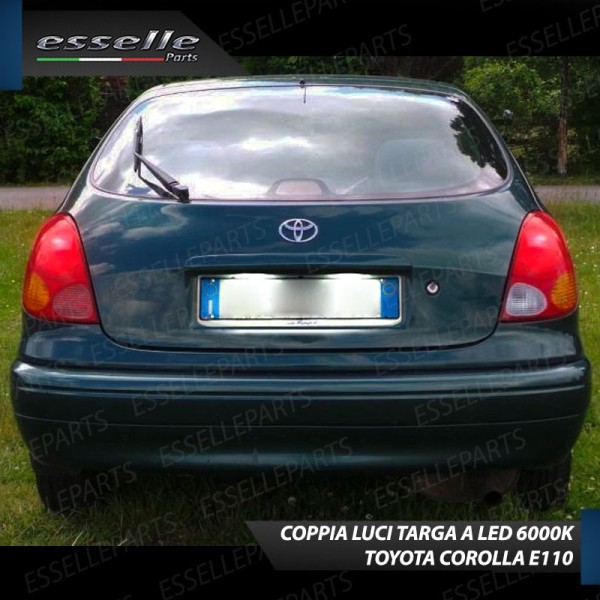 Luci targa 9 LED Canbus Toyota Corolla E110
