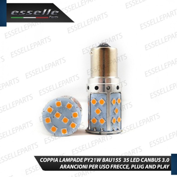 Coppia Frecce Anteriori PY21W 35 LED Canbus Toyota Corolla E110