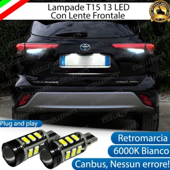 Luci Retromarcia T15 13 LED 6000K Toyota Highlander