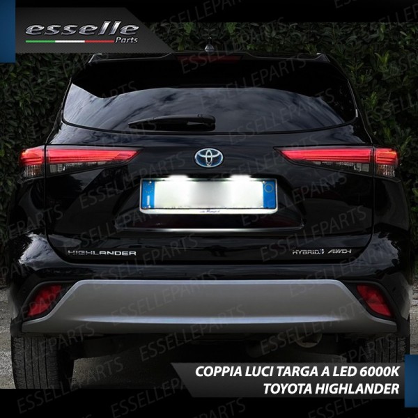 Luci targa 9 LED Canbus Toyota Highlander