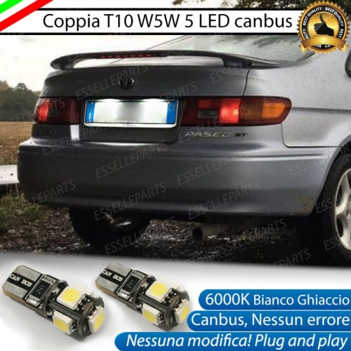 Luci targa 5 LED Canbus Toyota Paseo
