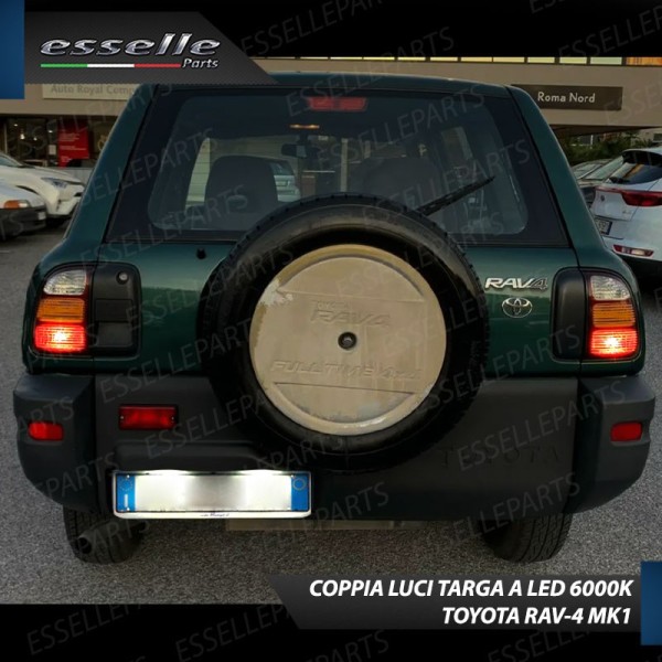 Luci targa 9 LED Canbus Toyota Rav-4 MK1