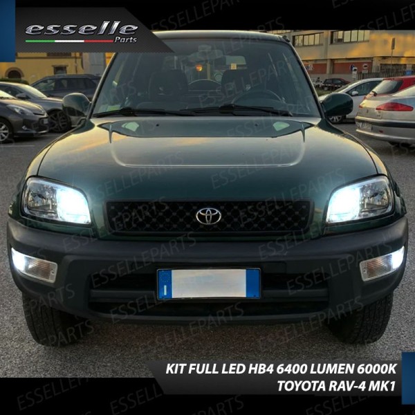 Kit Full LED HB4 6400 LUMEN Abbaglianti Toyota Rav-4 MK1