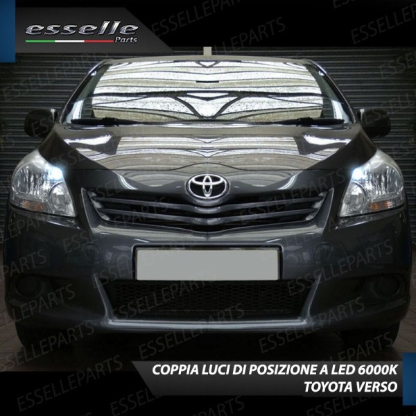 Luci posizione T10 W5W 5 LED Canbus per Toyota Verso R2