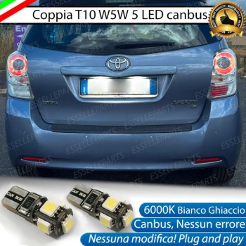 Luci targa 5 LED Canbus Toyota Verso R2