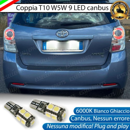 Luci targa 9 LED Canbus Toyota Verso R2