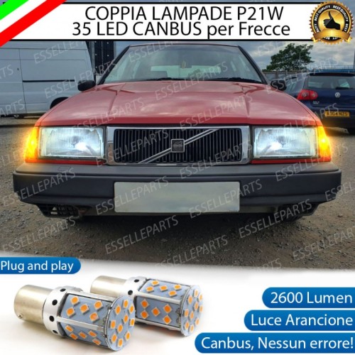 Coppia Frecce Anteriori P21W 35 LED Canbus Volvo 440